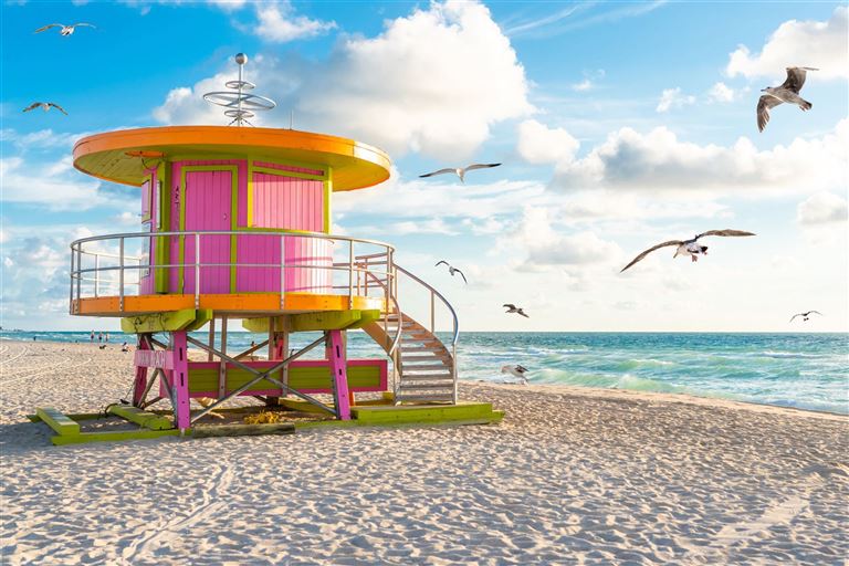 Florida Sunshine State & Beach  ©Mariakray/istock